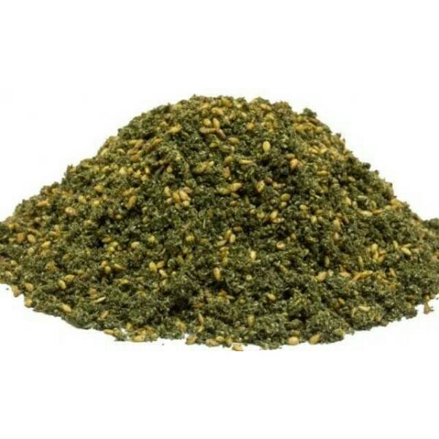 Jual Jordanian Green Zaatar wild thyme sumac sesame seed azatar za