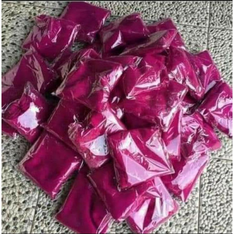 Selendang Indian Cref Warna Buah Naga-1