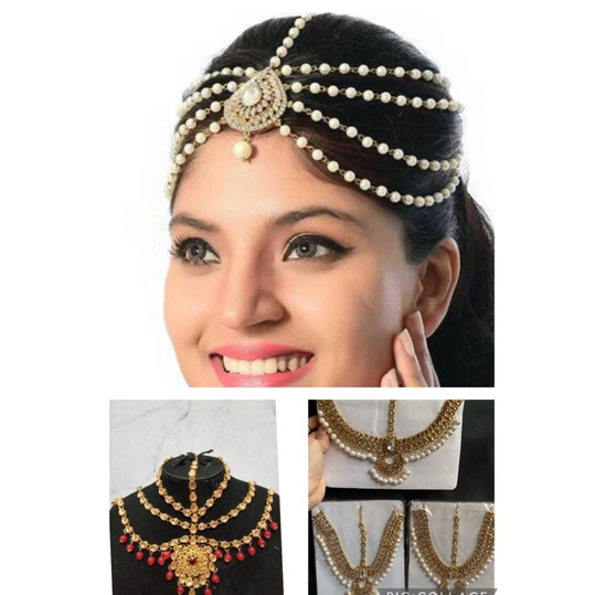 Hiasan kepala / hiasan kening / hiasan kepala india / mathapati