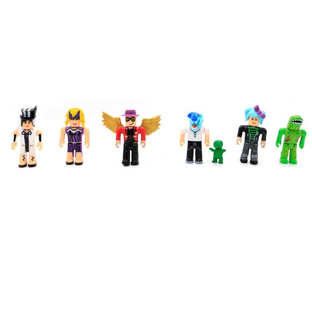 Lanfy Roblox Action Figure Patung PVC Humanoid Koleksi Dekorasi Ornamen Mobil Dunia Maya Model Figuals