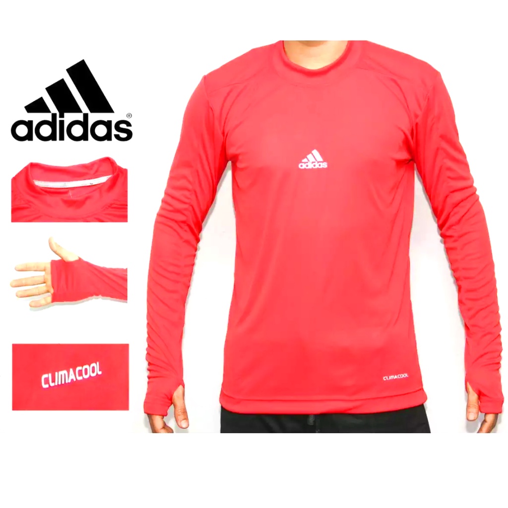 MANSET BASELAYER THUMBHOLE / Kaos Manset Base Layer Pria Bahan Stretch Slimfit