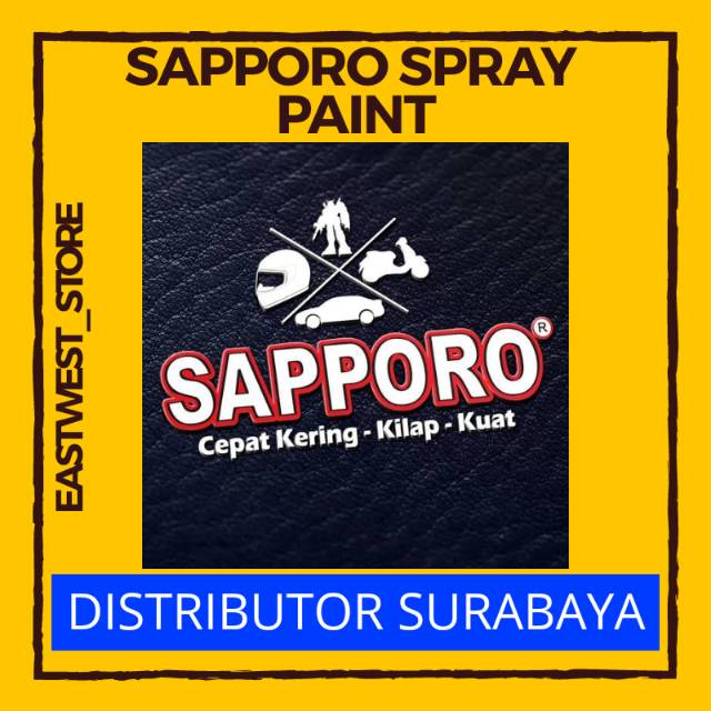 

READY WARNA -- Sapporo Spray Paint cat Semprot aerosol acrylic DISTRIBUTOR SURABAYA