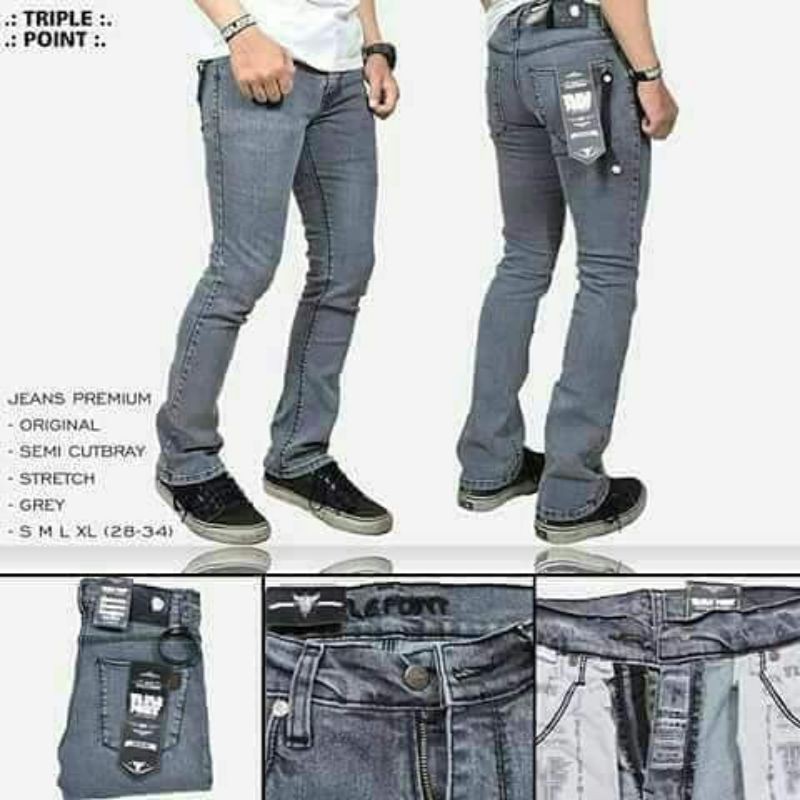 CELANA LEVIS TRIPLE POINT TERMURAH