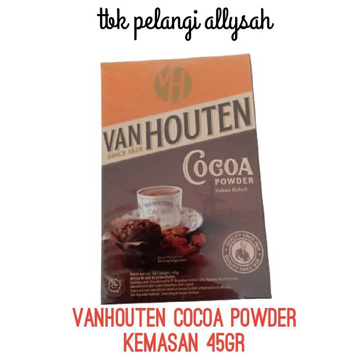 

VAN HOUTEN COCOA PO\WDER 45GR