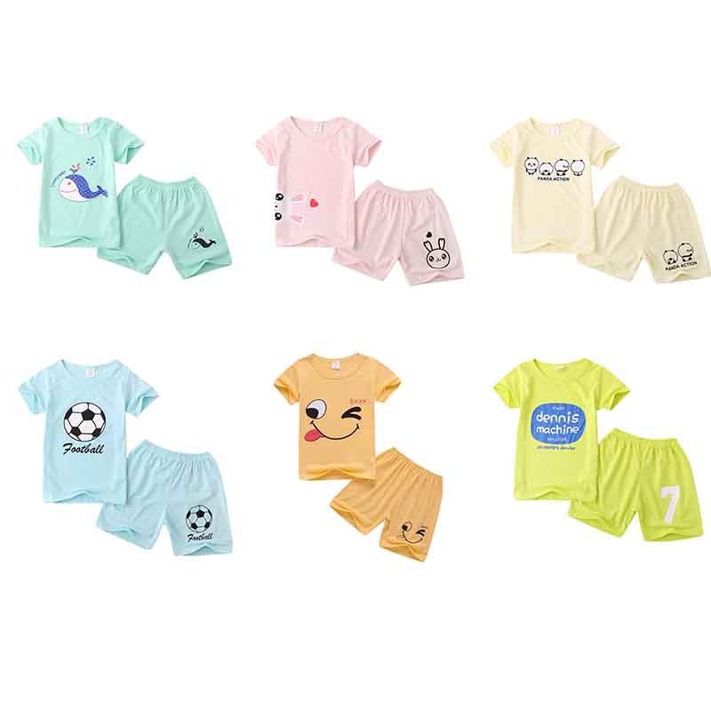 BOBORA Setelan Kaos T Shirt Bayi Laki laki Perempuan BOBORA Setelan Kaos T Shirt Bayi Laki laki Perempuan