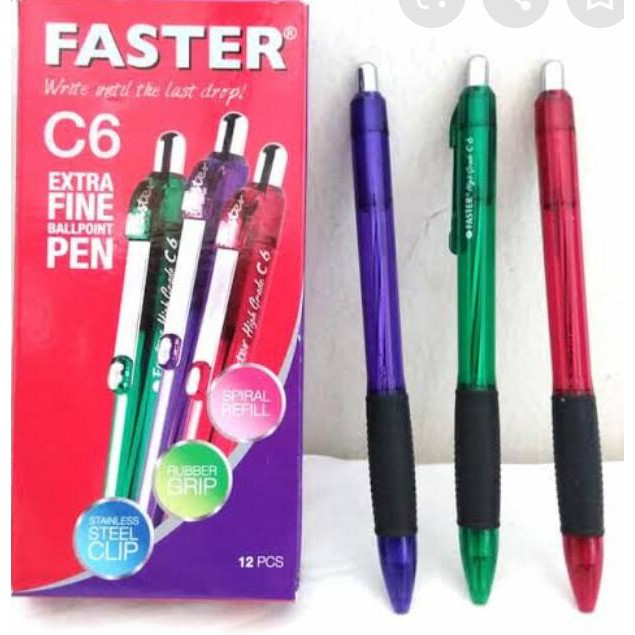 

Pulpen Faster C6
