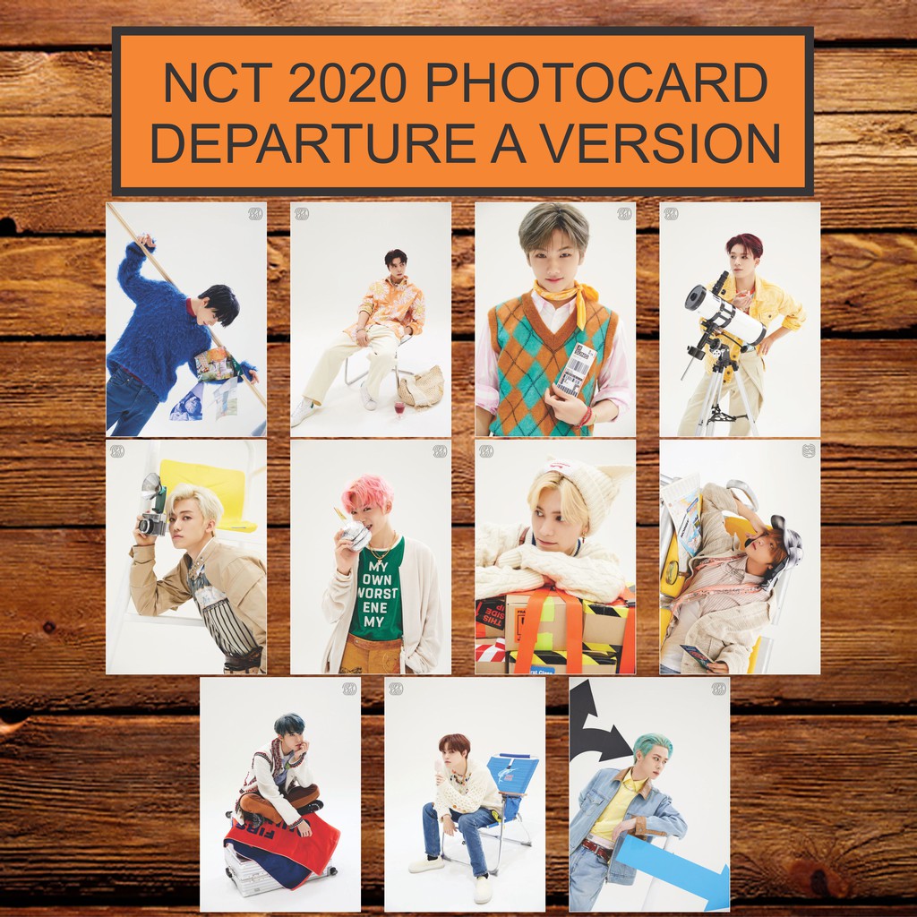 PHOTOCARD NCT 2020 RESONANCE PT 2 DEPARTURE