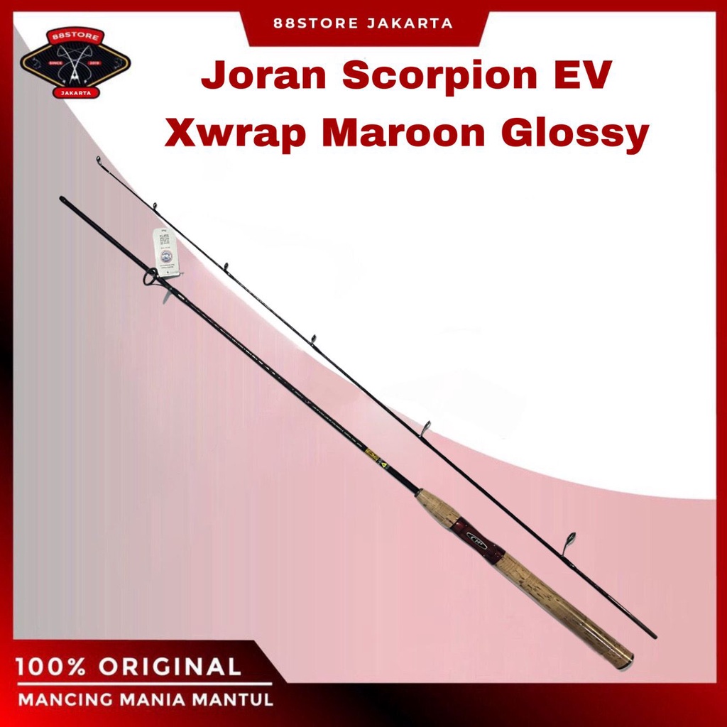 88storejakarta Joran scorpion shimano 6-14lbs 183cm