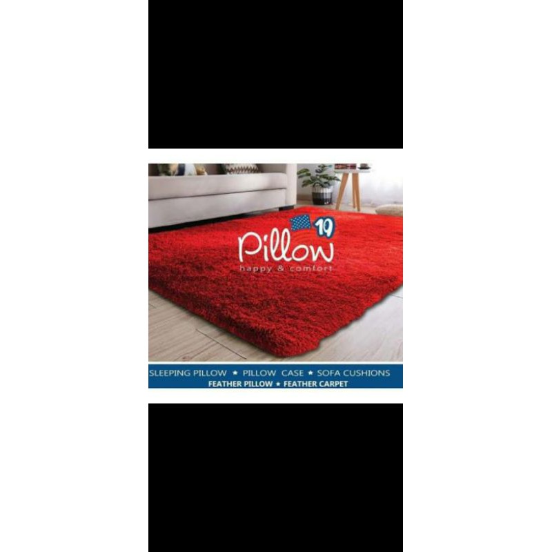 KARPET BULU PILLOW