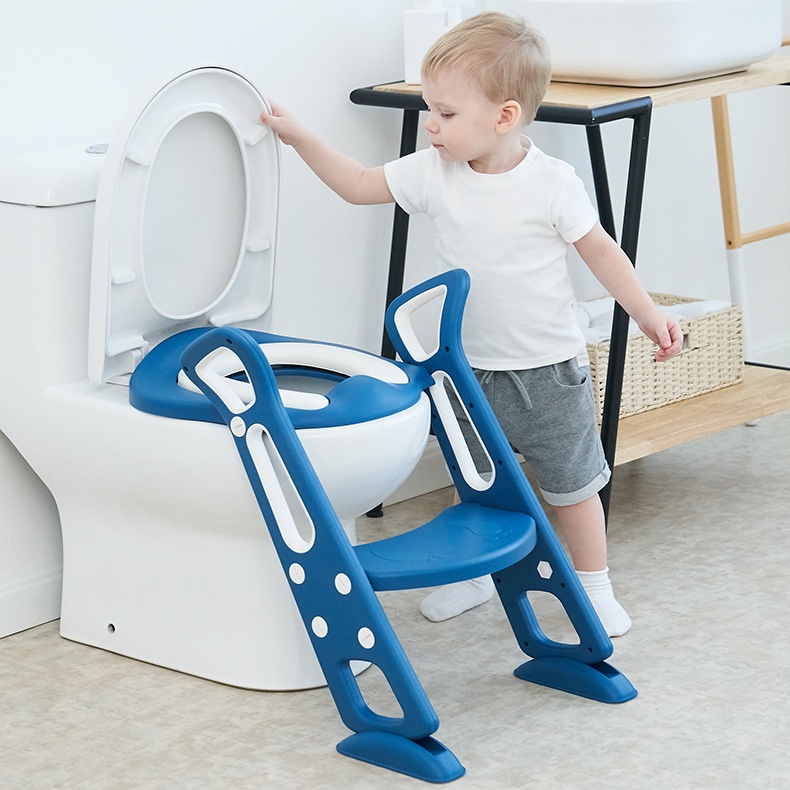 Baby Potty Chair Seat Toilet Training Pispot Anak Bayi Ladder Kursi Toilet Lipat Bayi Baby Safe Tangga Kloset Baby Safe Kursi Wc Ladder Closet