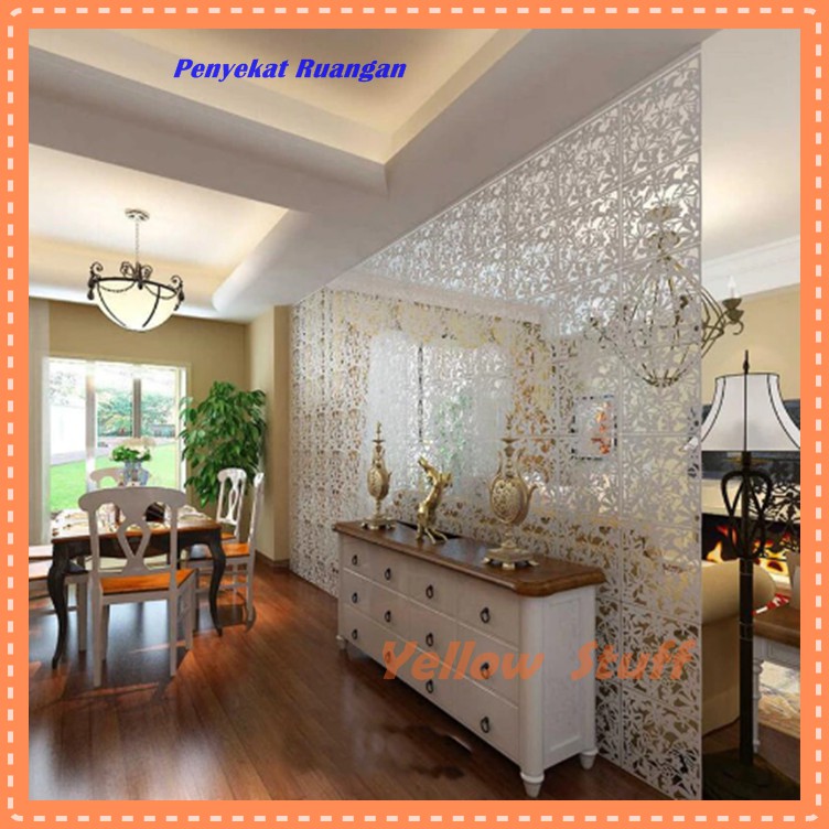 PENYEKAT RUANGAN DEKORASI RUMAH PARTISI RUANGAN MINIMALIS PENYEKAT RUANGAN VINTAGE PEMBATAS RUANGAN