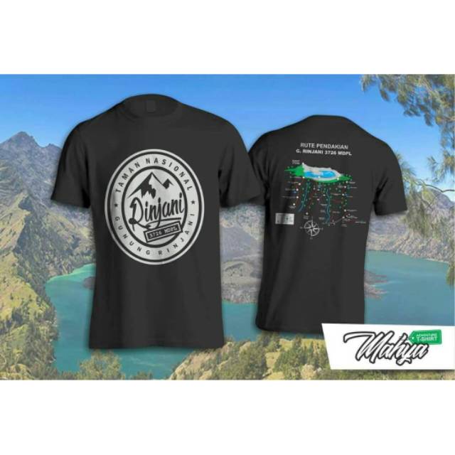 Kaos Gunung MT Rinjani