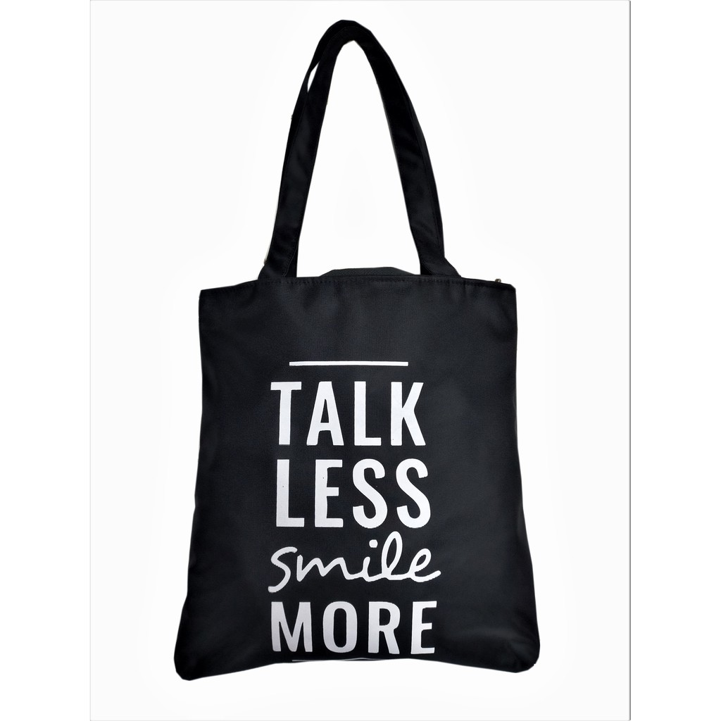 BISOBISI TOTE BAG HITAM AVERY