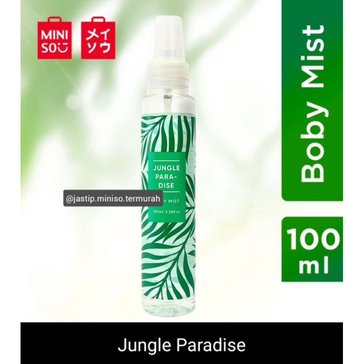 MINISO 🆕 BODY MIST Midnight Rain / SunsetKiss / Floral Garden / Jungle Paradise 100ml