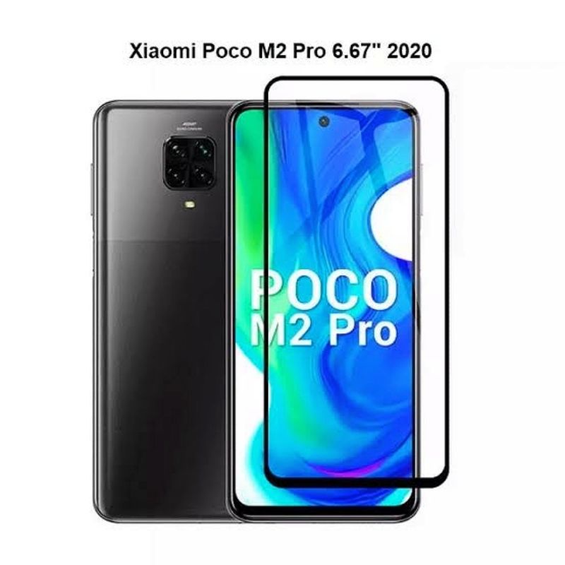 TEMPERED GLASS XIAOMI POCO M2/M2 PRO/ M3 PRO/M4 PRO/X3/X3 PRO/ M5S ANTI GORES XIAOMI FULL COVER