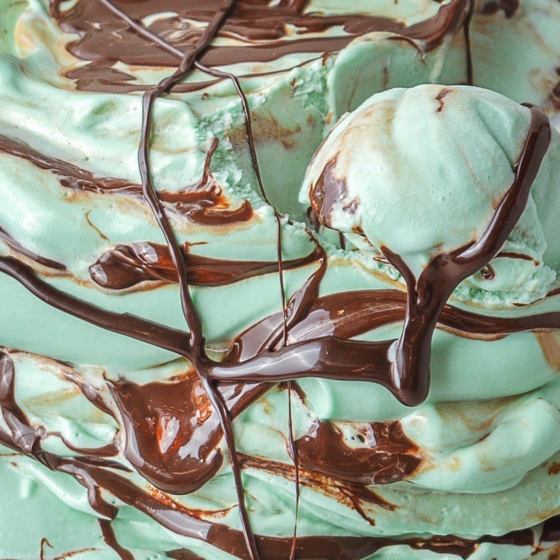 

Mint Chocolate Frozen Treat
