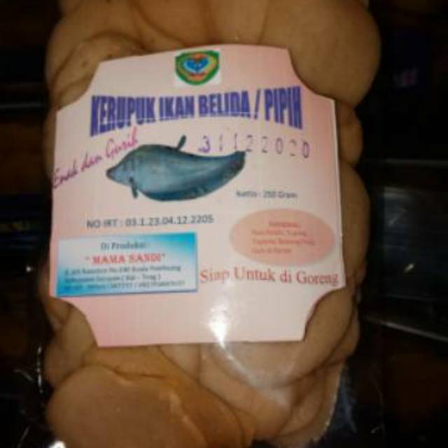 

Kerupuk IKAN PIPIH 250 gr