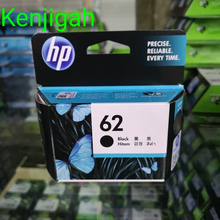 Tinta Hp 62 Black Ink Cartridge Original
