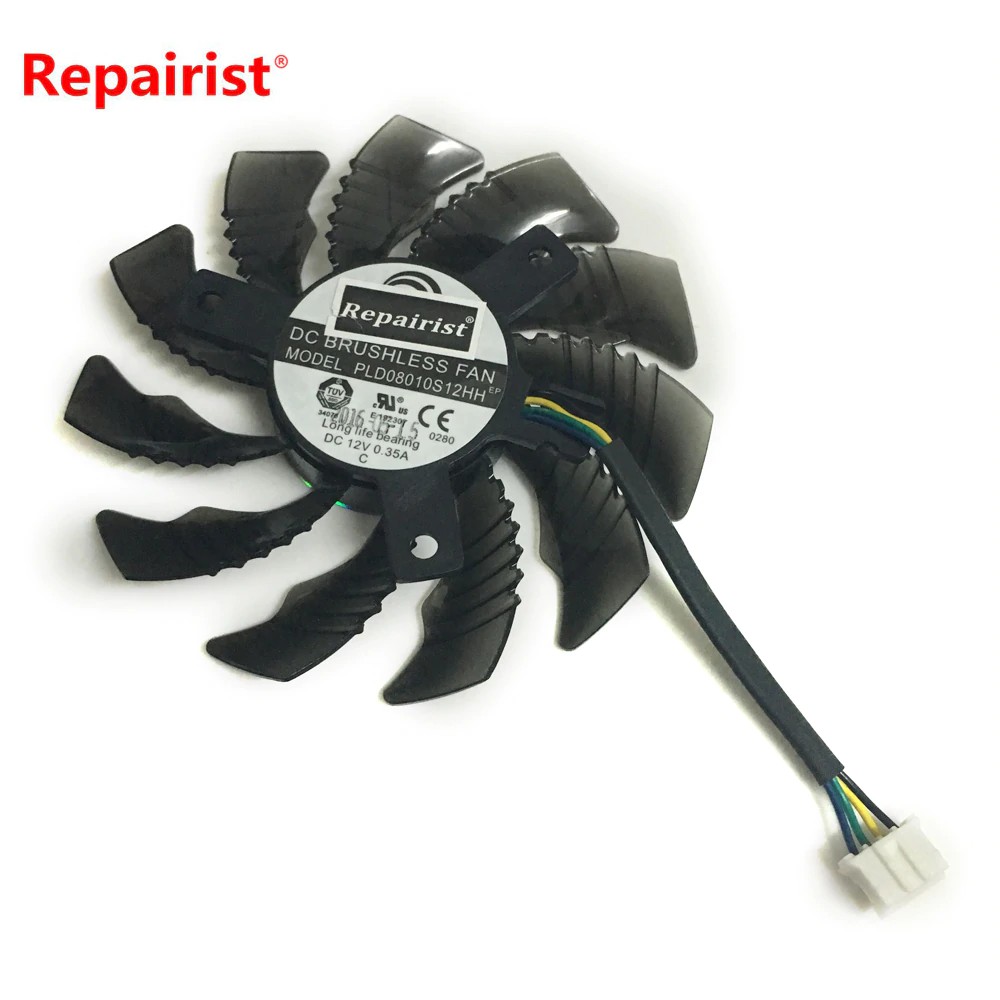 IMPORT computer radiator VGA Cooler fan For GIGABYTE GTX980 960 970 graphics card cooling