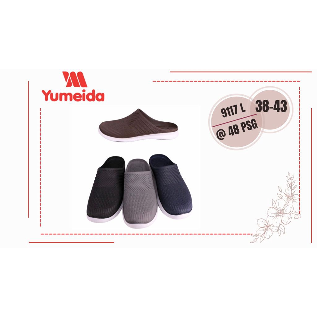 Sepatu sandal slop yumeida GT 9117 L UK 39-43