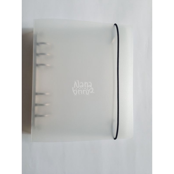 binder a5 hard cover bibimcat preloved + slevee 4p 12pcs