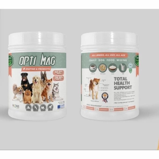 OPTIMAG SUPLEMEN MULTIVITAMIN ANJING ALL BREED 500 GRAM