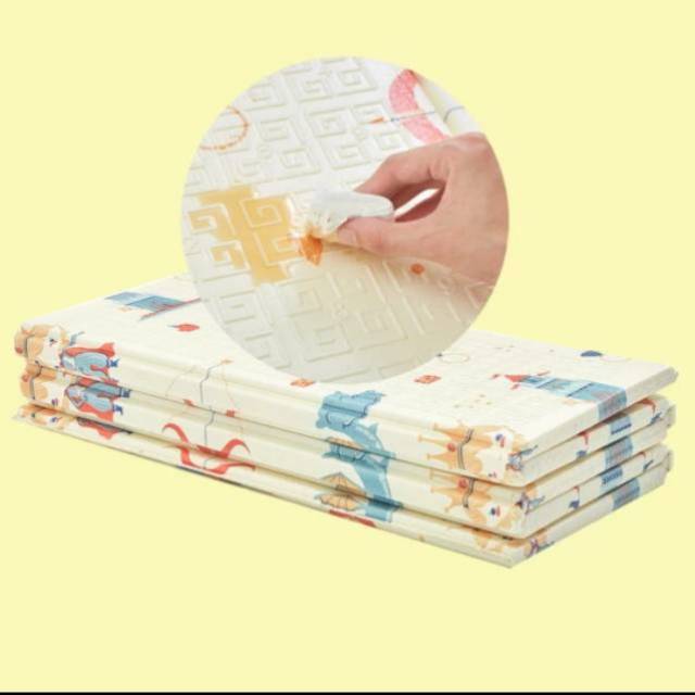 PLAYMAT FREE TAS IMPORT 2 sisi bayi 150x200