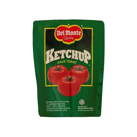 

DEL MONTE KETCHUP 200GR DELMONTE SAUS TOMAT