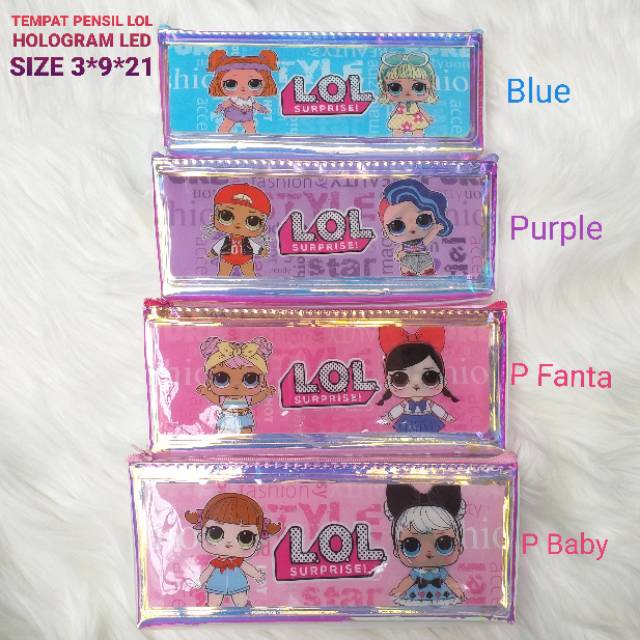 

Kotak pensil anak PG TK SD Hologram LED LOL UNICORN FROZEN SUPERHERO /kotak pensil Anak PG TK SD hologram LED /Tempat pensil Frozen led