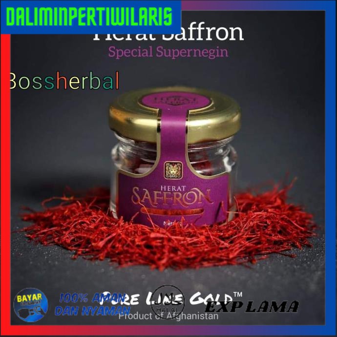 

[[BISA COD]] saffron / safron / kuma kuma 1 gr herat super negin original LIMITED EDITION Kode 1020