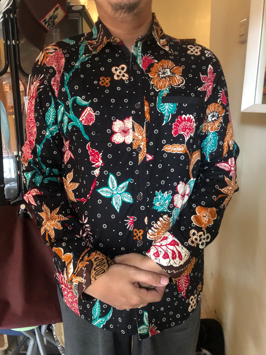 Jasmine Long Man Tshirt // Clothtowear Kemeja Batik Pria