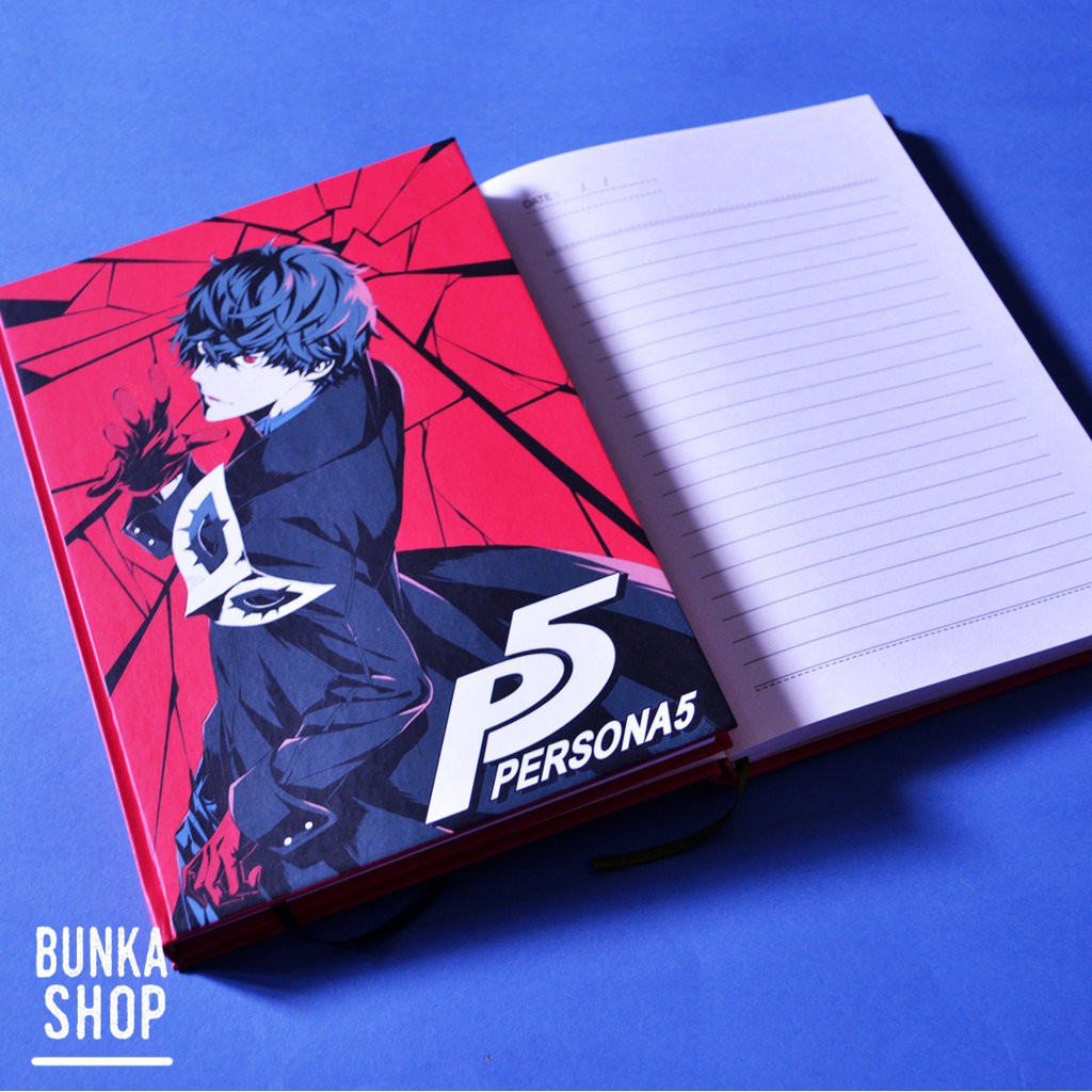 

Note Book Hardcover Game Anime Persona 5 Ukuran A5 Jurnal Agenda Planner Notebook Aesthetic Gift Couple