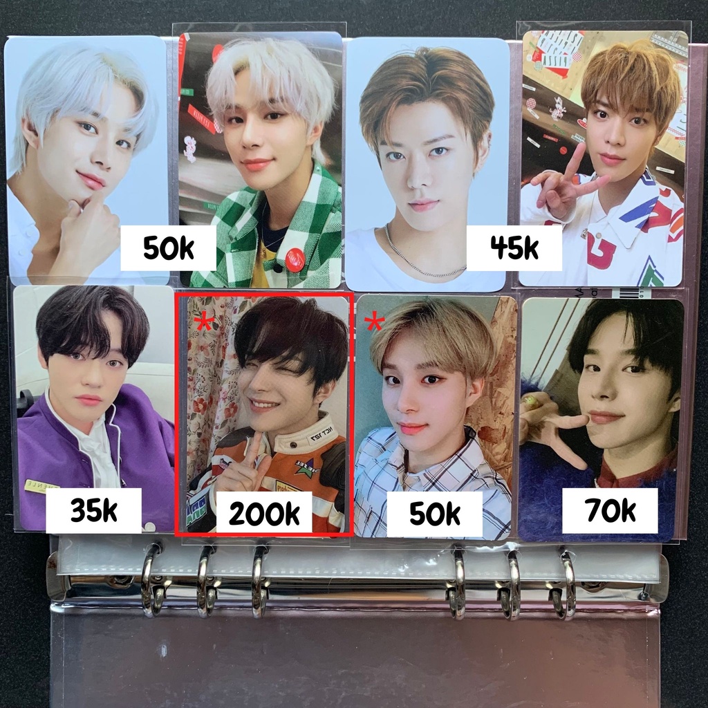 WTS PC JUNGWOO HEHET CHENLE YUTA SG22 SG 22 SUHUM SUPERHUMAN RESONANCE