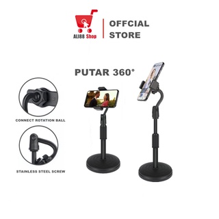 ALI88 Stand Holder HP Handphone / Penyangga Broadcasting Putar 360
