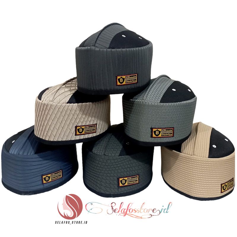 PECI SONGKOK KOPIAH ASSAGOFAH TURKI MODEL TERBARU TINGGI 10CM - PECI KEREN BAHAN SPONS BERKUALITAS B