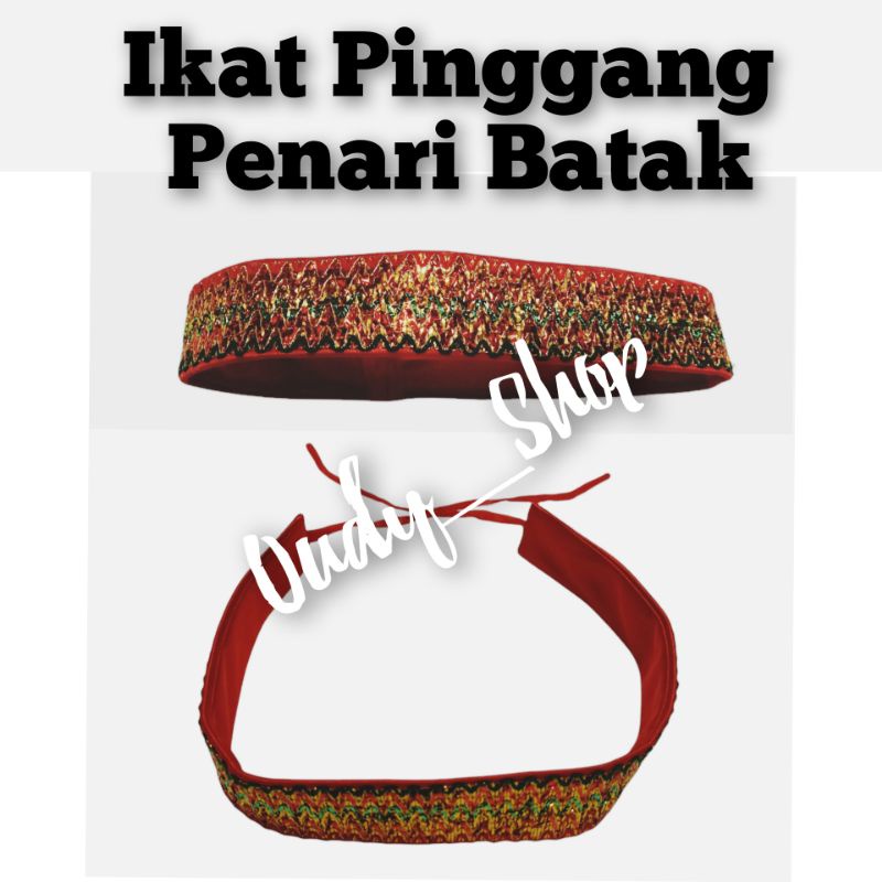 Ikat Tali Pinggang Penari Baju Adat Penganten Batak