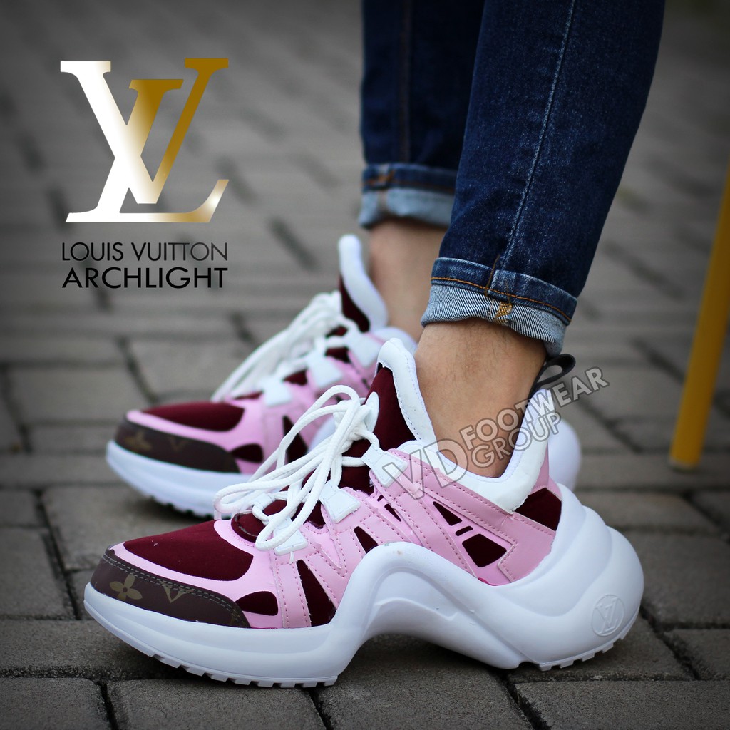 lv archlight sneaker blue