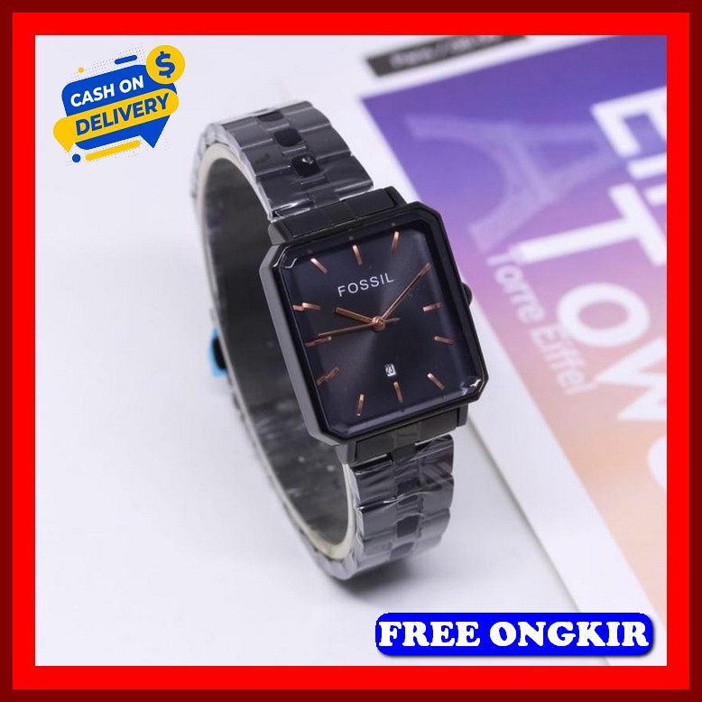 Jam Tangan Pria/Wanita Merek Original Rantai Sisir Warna Hitam Bagus Mewah Elegant 15 New Arrival/Be