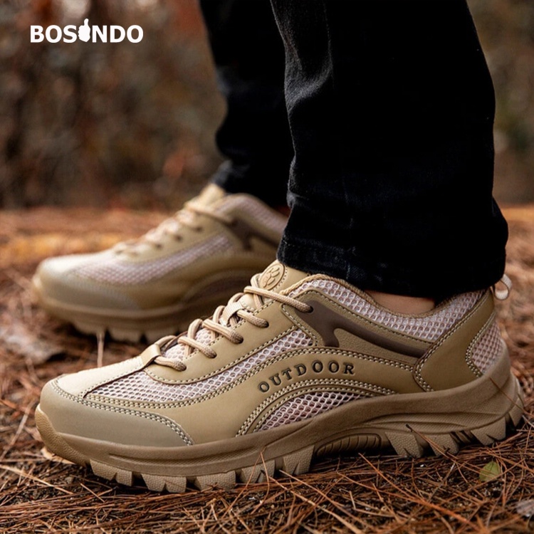 BOSINDO✔ B-7 Sepatu sneakers outdoor pria B7/sepatu gunung hiking pria asli original-Sepatu Olahraga Sepatu Outdoor Dewasa-Sepatu Pria Kasual ASLI IMPORT 100%Original-FREE BOX Merk BOSINDO ASLI-Bisa Bayar Ditempat[COD]