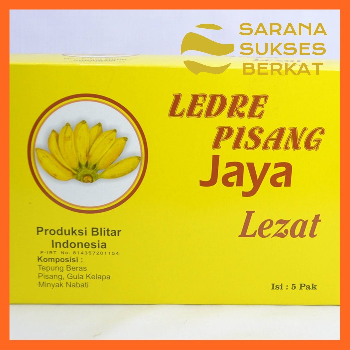 

Cemilan Ledre Pisang Jaya Oleh-Oleh Asli Blitar Kotak Besar