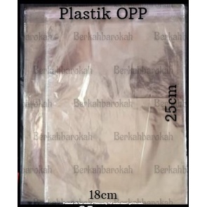 

Plastik OPP Uk. 18x25 Seal/Lem Harga Per(1Bandel) 1000 pcs