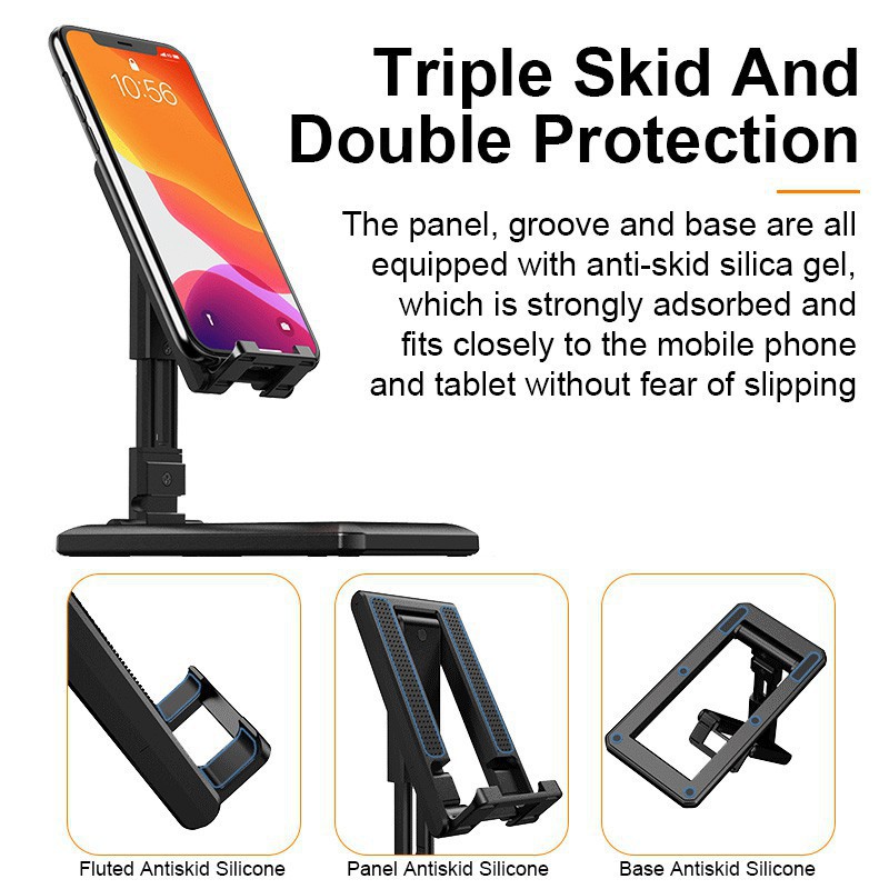 HOLDER PHONE STAND UNIVERSAL FOLDING DESKTOP / STAND HOLDER MINI / DUDUKAN HP