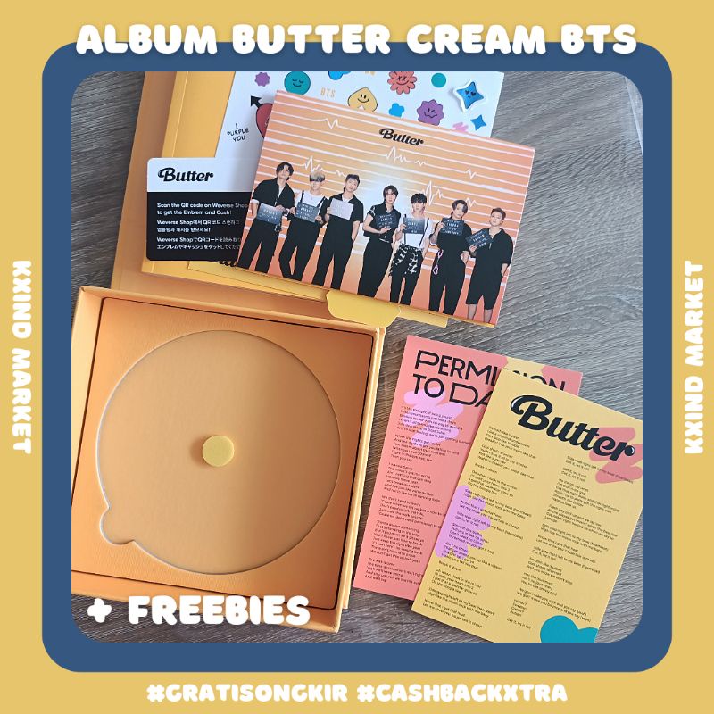 Album Butter Cream BTS NO CD / album BTS / album butter