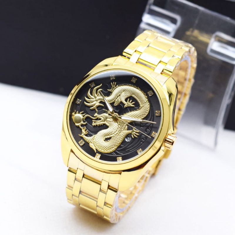 GROSERBA GROSIR Jam Tangan Branded Analog Rolex Naga