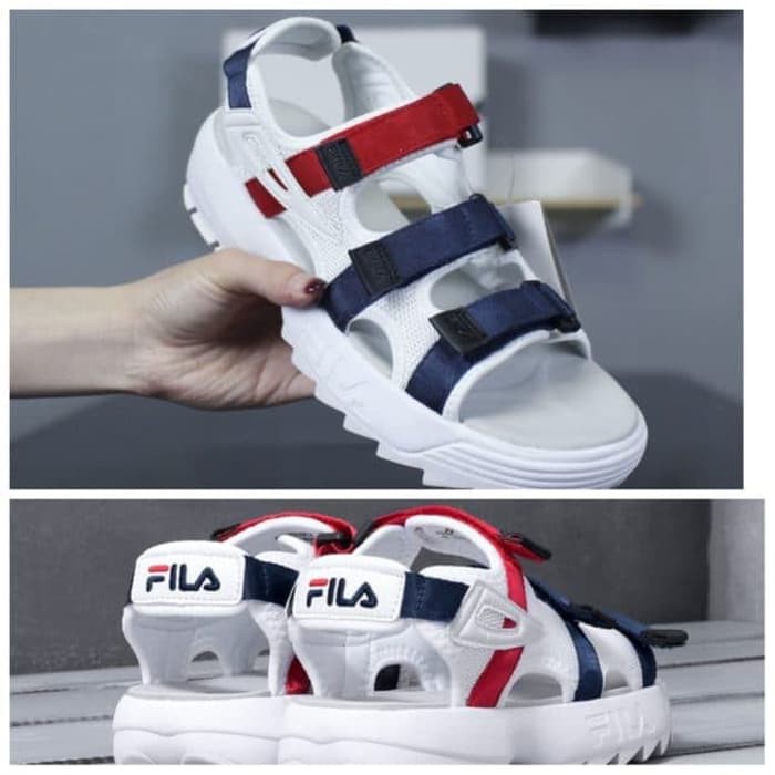 Sendal Wanita Tali Fila Disruptor Import BNIB Terlaris