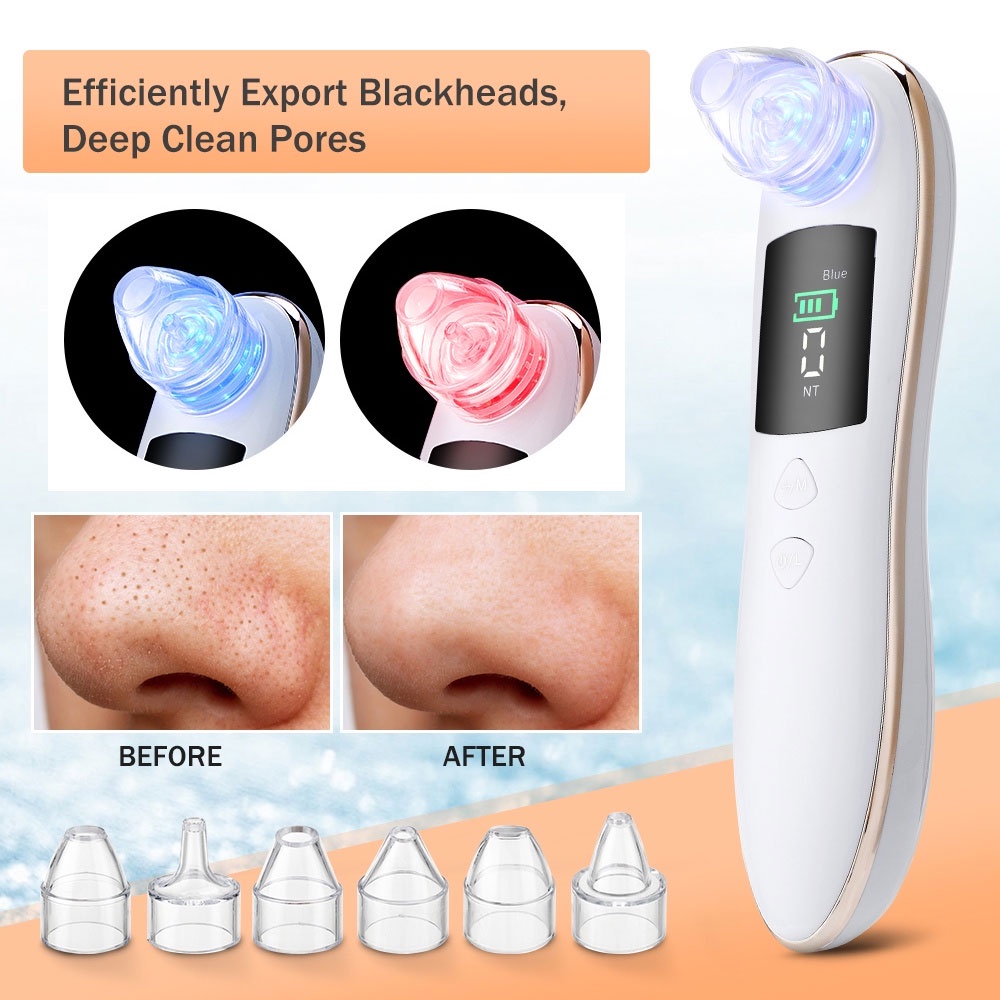 Blackhead Vacuum Remover Jerawat Kulit Pori Wajah Vakum Pembersih Jerawat USB