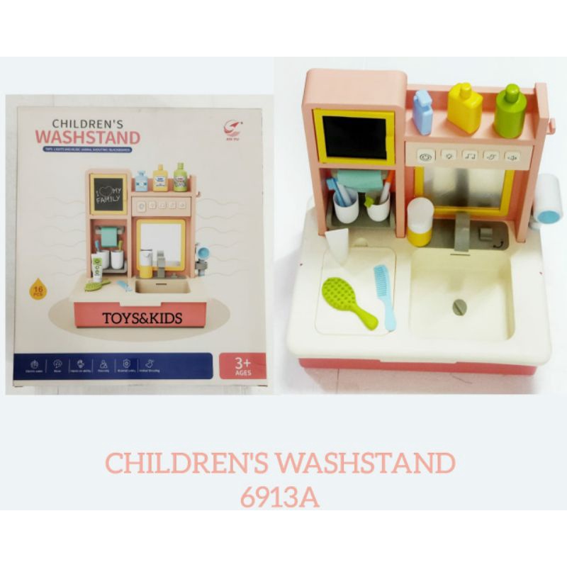 MAINAN ANAK CHILDREN WASHSTAND CUCI TANGAN WASTAFEL 6913