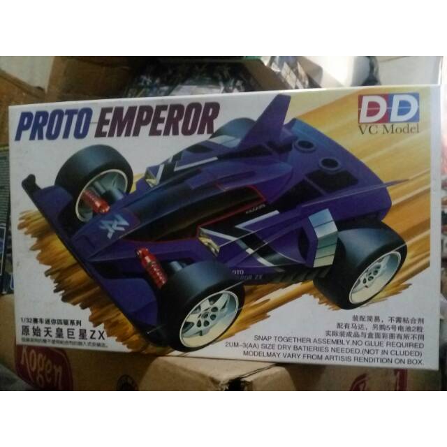 Tamiya Mini 4wd Proto Emperor DD model