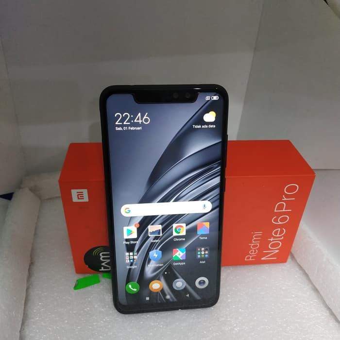 Jual Xiaomi redmi Note 6 Pro ram 3/32GB tam resmi  mulus Limited