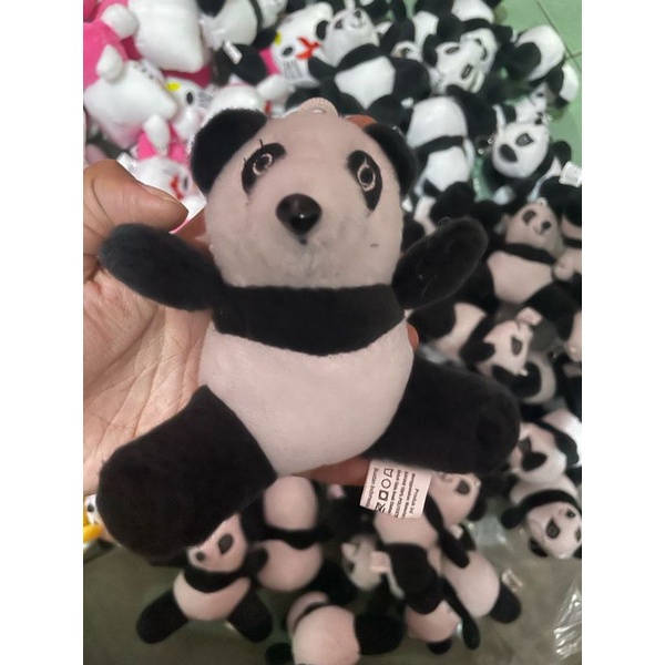 [[ TERMURAH ]] BONEKA GANTUNGAN PANDA/BONEKA CAPIT/BONEKA MINI 14CM